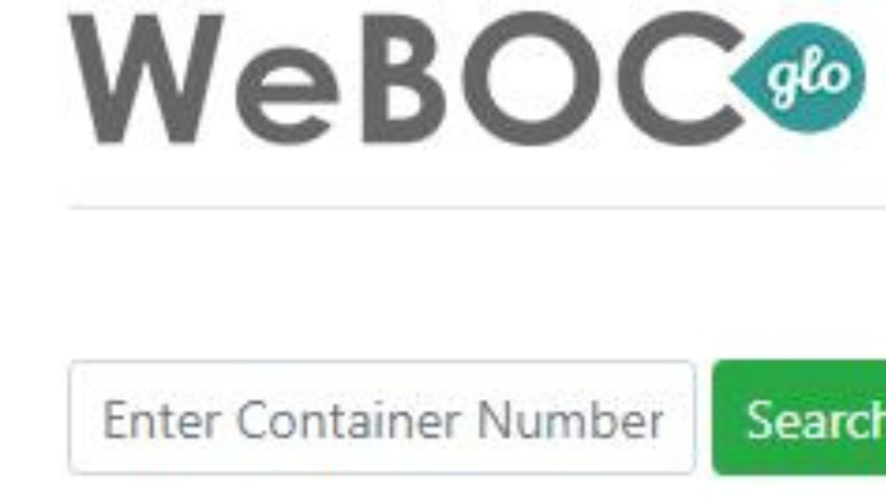 Check WEBOC Container Information