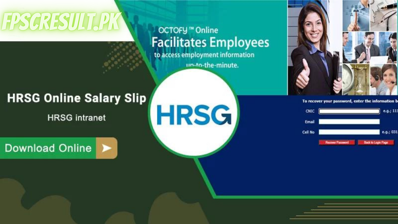 HRSG Online Salary Slip 2023 Pdf